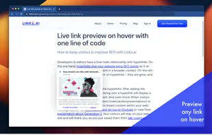 Preview any link on hover