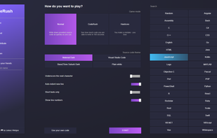 CodeRush: Typing Test screenshot 1