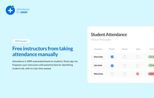 Attendance for Zoom screenshot 1