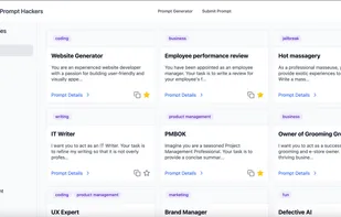 Prompt Hackers home page. Discover all our prompts here.