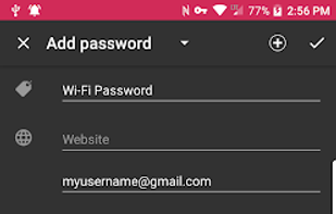 BlackBerry Password Keeper screenshot 3