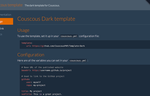 Couscous screenshot 1