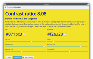 Kontrast screenshot 1