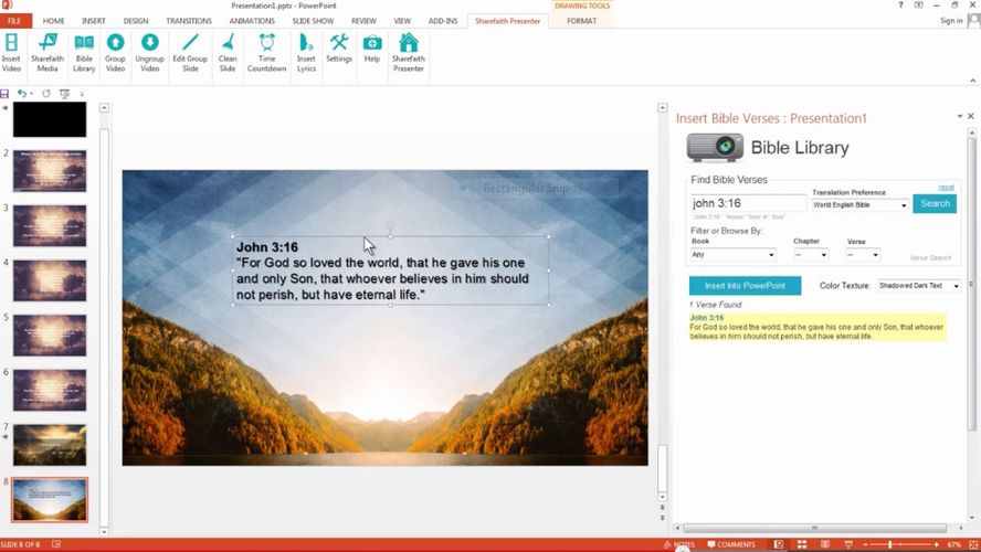 sharefaith presentation software