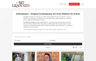 ArtGraduates screenshot 1