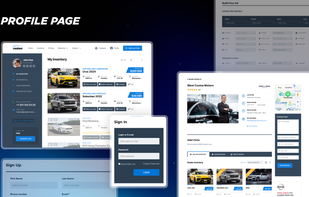 Create a custom profile page