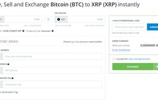 Exchange Bitcoin (BTC) to XRP (XRP) instantly!