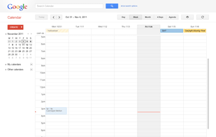 Google Calendar screenshot 1