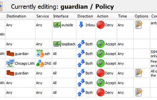 Firewall Rules Close-Up