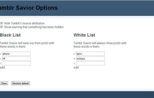 Tumblr Savior screenshot 1