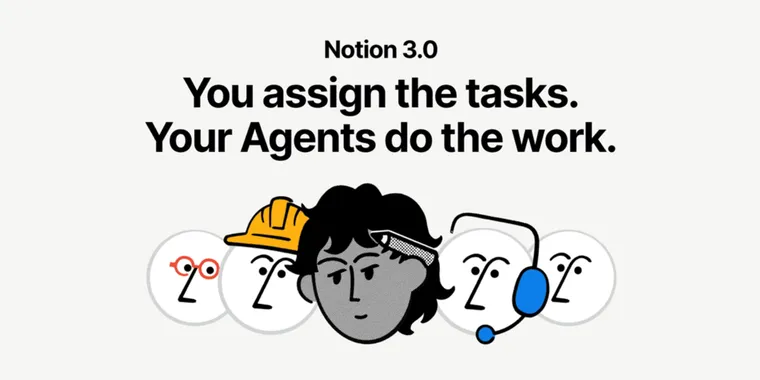 Notion 3.0 introduces new AI agents to automate nearly all tasks a human can do in the app image