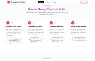 Change Hair Color screenshot 3