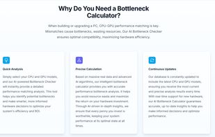 CalBottleneck screenshot 1