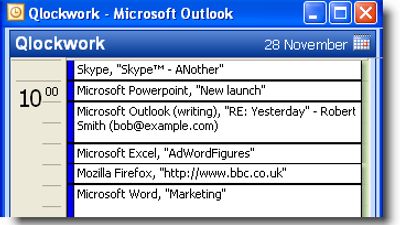 Activities in a new Outlook calendar