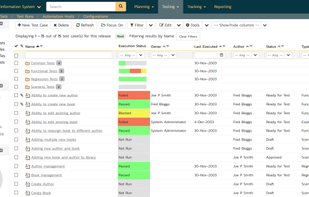 SpiraPlan - Test Case Management 