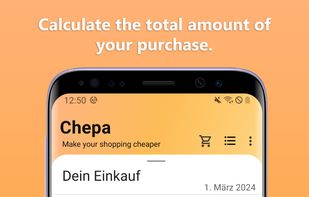 Chepa: Shopping Calculator screenshot 1