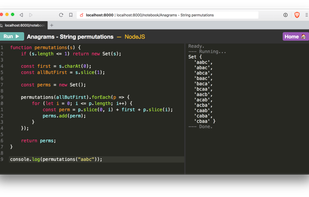 Nodebook screenshot 1