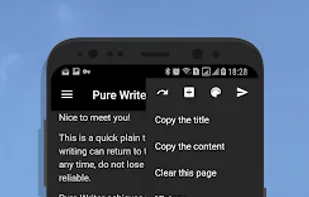 Pure Writer screenshot 3