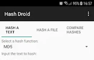 Hash Droid screenshot 1