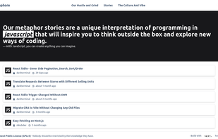 Metaphore screenshot 2