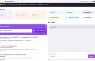 Bibcitation screenshot 1
