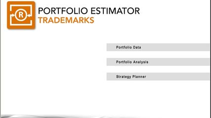 Portfolio Estimator - Trademarks screenshot 1