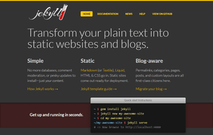 Jekyll screenshot 1