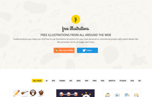 Free illustrations screenshot 1