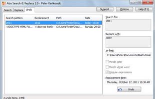 Aba Search and Replace screenshot 3