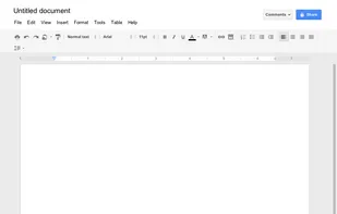 Google Docs screenshot 1