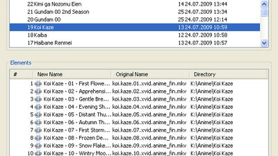 Reverse rename files using internal history