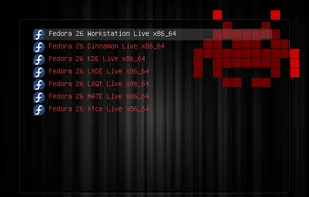 GRUB2 Live ISO Multiboot screenshot 1