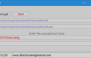 AES Protect screenshot 1