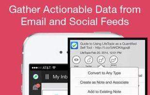 Gather Actionable Data from Email and Social Feeds