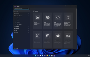 DevToys screenshot 1