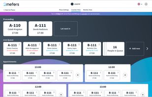 An intuitive GUI with color codes gives a perfect overview and facilitates the life of your front desk employees