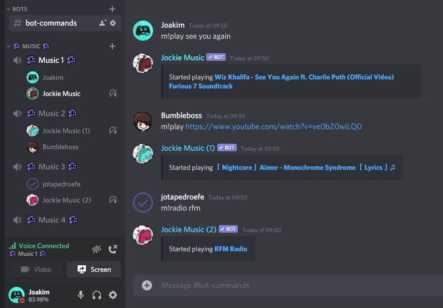 Jockie Music: The most feature-rich Discord music bot with support for ...