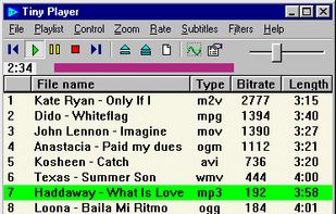 Tiny Player screenshot 1
