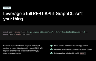Payload CMS screenshot 2
