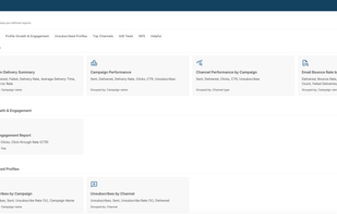 Hood - Pre-defined reports