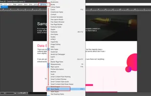 QuarkXPress screenshot 2