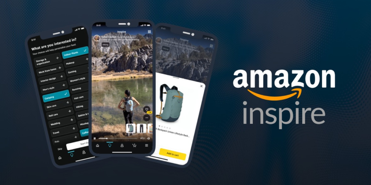 Amazon launches Inspire: A TikTok-Style shopping feed for customers in the US