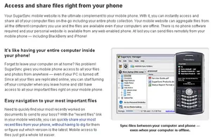 Sync files between your computer and phone
