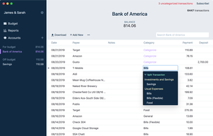 Actual Budget screenshot 1