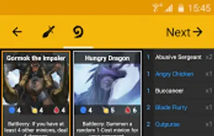DeckMaster:Hearthstone screenshot 2