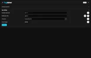 Tugtainer screenshot 2
