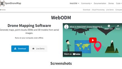 WebODM screenshot 1