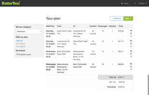 BetterTaxi screenshot 3