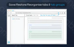 Save/Restore/Reorganise tabs/tab groups