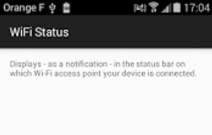 WiFi Status screenshot 1